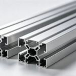 Vanway Tech 4040 series heavy duty aluminum extrusion profiles, square industrial aluminum profiles for equipment frames, modular t-slot aluminum extrusions