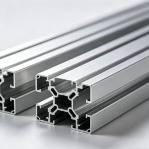 Vanway Tech 4040 series heavy duty aluminum extrusion profiles, square industrial aluminum profiles for equipment frames, modular t-slot aluminum extrusions