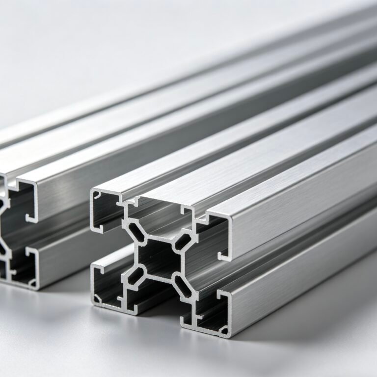 Vanway Tech 4040 series heavy duty aluminum extrusion profiles, square industrial aluminum profiles for equipment frames, modular t-slot aluminum extrusions
