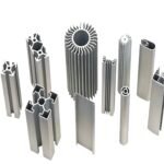 Vanway Tech custom extruded aluminum profiles, 6063-T5 alloy industrial aluminum extrusion products, including heat sink, T-slot frame, and special-shaped profiles for equipment, electronics and construction applications