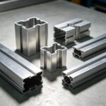 Vanway Tech heavy-duty automotive aluminum extrusion parts, thick-walled alloy profiles for electric vehicle battery trays and load-bearing applications