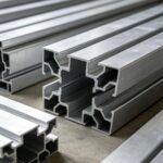 Vanway Tech multi-type heavy duty aluminum extrusion profiles assortment, various cross-section industrial aluminum profiles for different applications