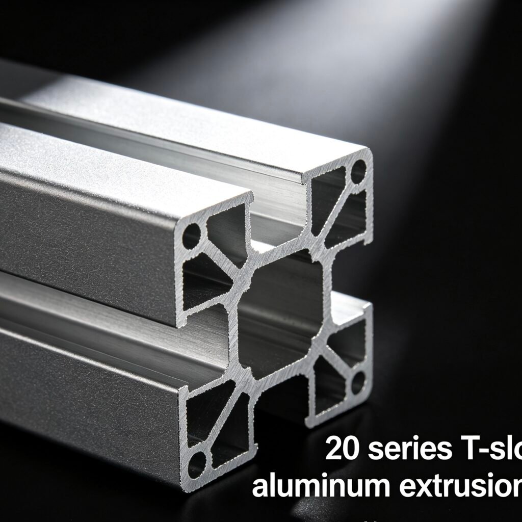 VanWay-tech 20 series aluminum extrusion combination, 2020 & 2040 T-slot profiles for modular framework construction