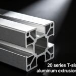 VanWay-tech 20 series aluminum extrusion combination, 2020 & 2040 T-slot profiles for modular framework construction