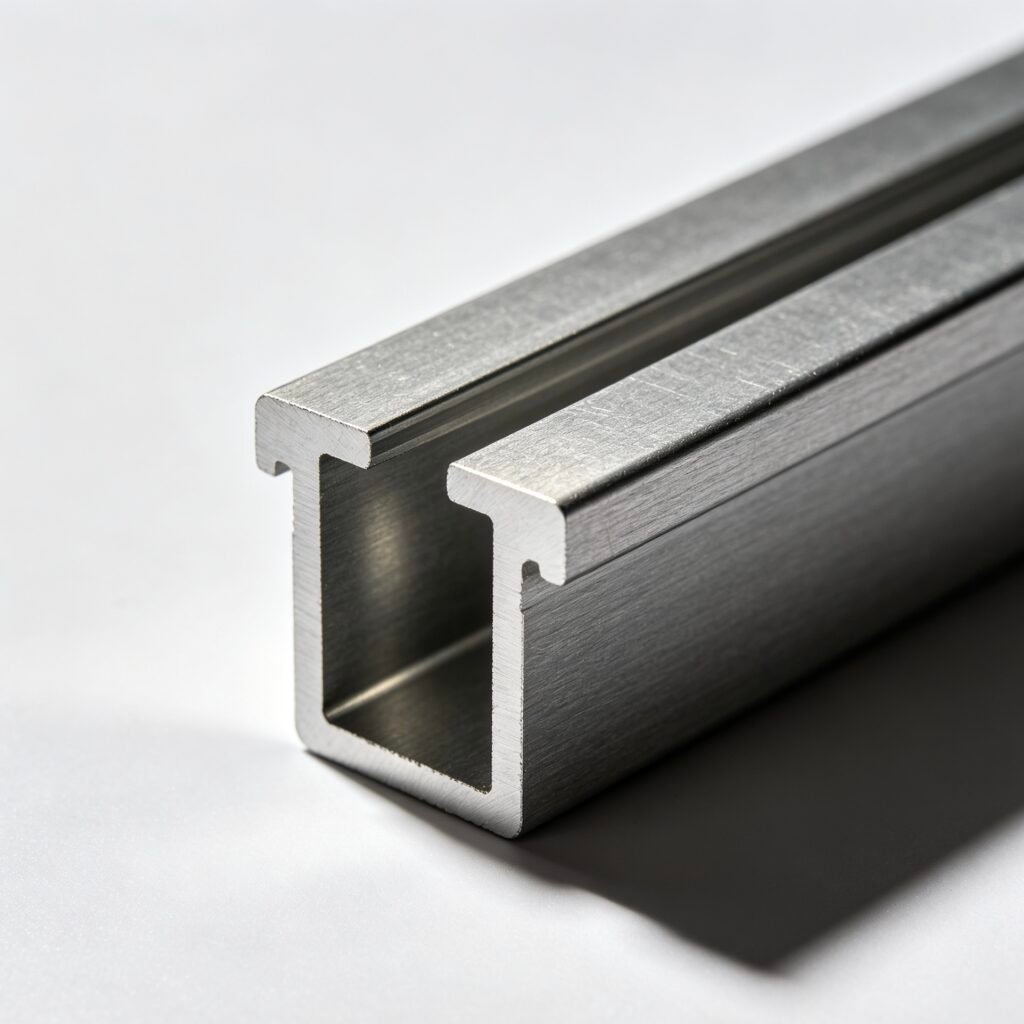 Vanway Tech 80-90 series heavy-duty T-slot aluminum extrusion, brushed finish large size industrial modular framing profile for high-load equipment bases and automation frames