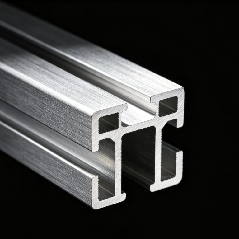 Cross-section view of Vanway Tech 80-90 series T-slot aluminum extrusion, thick wall heavy-duty industrial aluminum profile for large-scale machine bases and structural framing