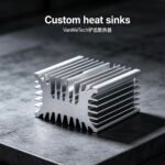 vanway-tech custom skived fin heat sink, high efficiency aluminum cooling component for industrial and automotive applications