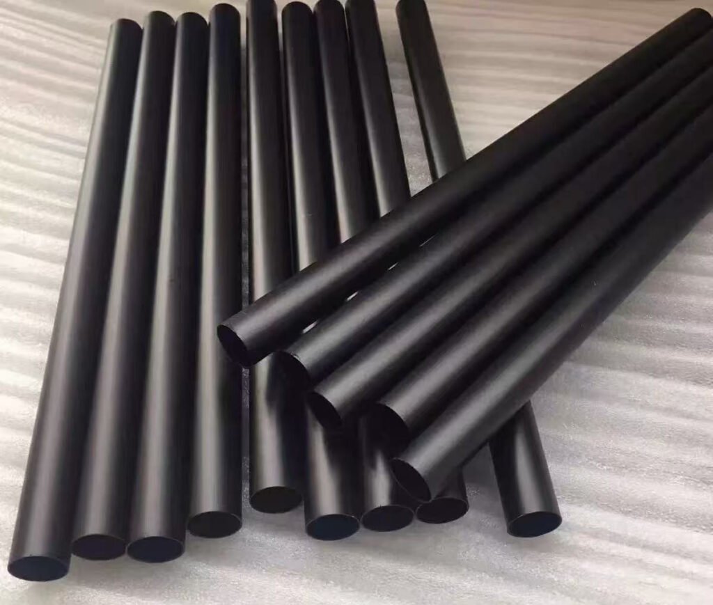 1mm Thickness Matte Black Aluminum Horizontal Balusters