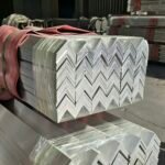 High quality Vanway Tech extruded aluminum angle profile, equal unequal leg L shape, 6063 T5 alloy, raw silver finish, perfect for building construction, furniture framing, corner reinforcement, decorative trim and industrial support brackets.