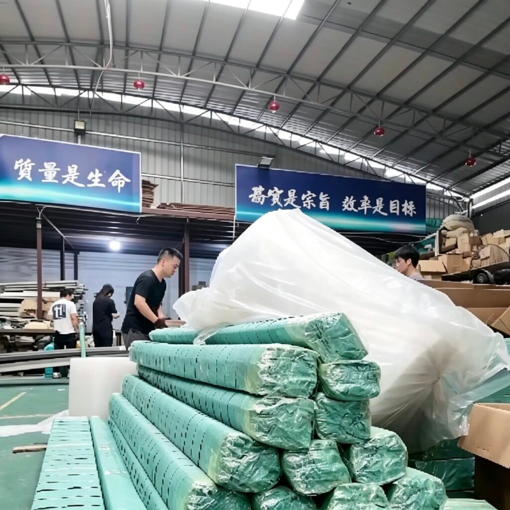 Professional aluminum extrusion factory workshop, mass production and packaging customized industrial aluminum alloy extruded profiles, reliable China aluminum profile manufacturer Vanway Tech