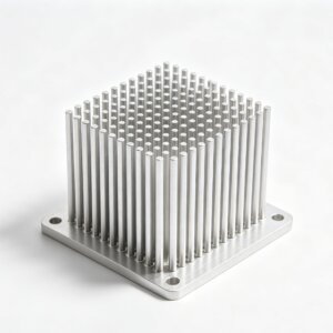 pin-fin extruded aluminum heat sink for energy-storage battery cabinet