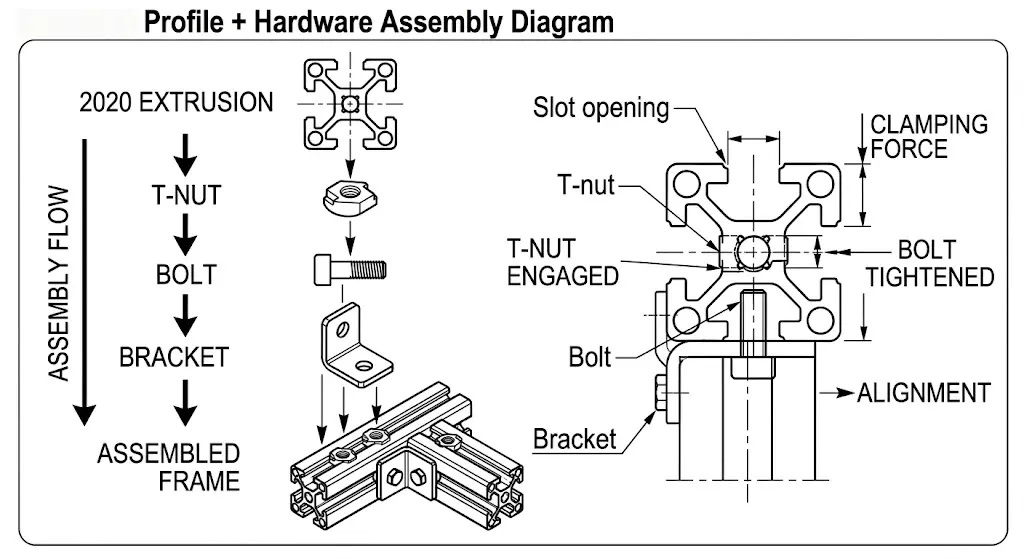Vanway Tech Modular Aluminum Profile