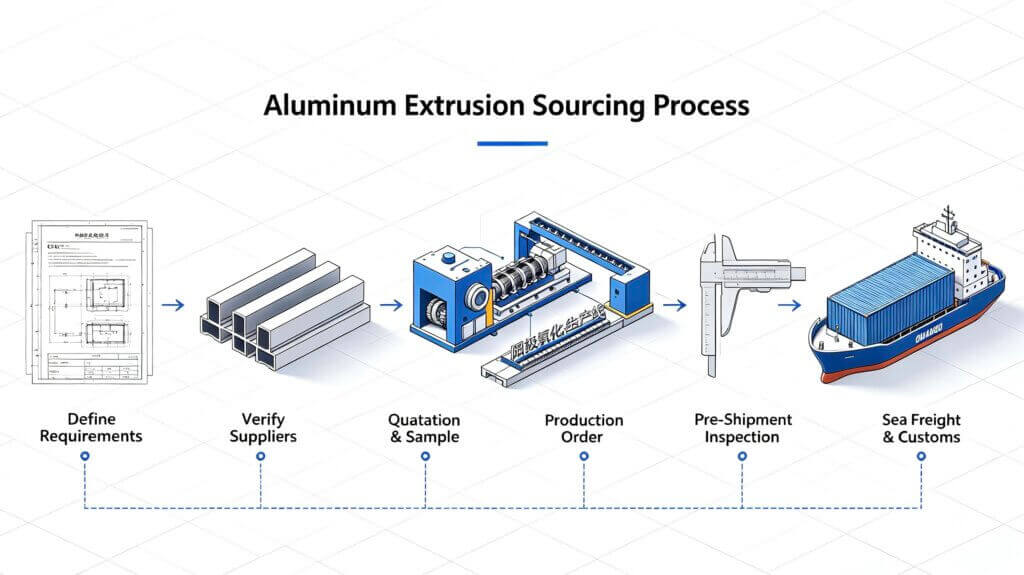 aluminum extrusion souring process - Vanway Tech