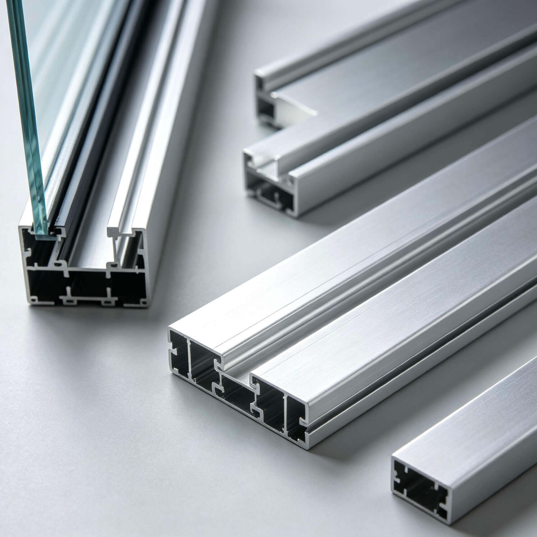 clear anodized aluminum
